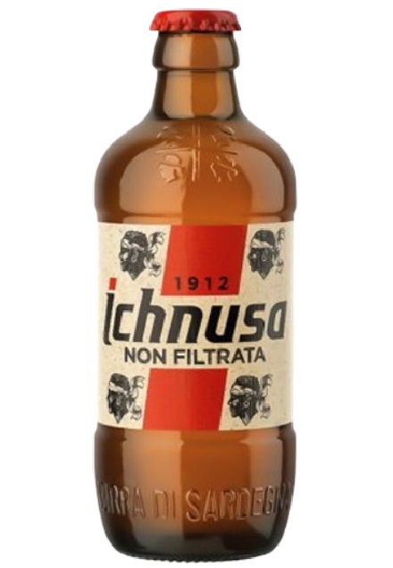 BIRRA ICHNUSA NON FILTRATA cl. 33 x 24 VAP