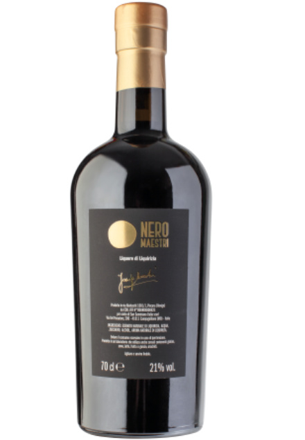LIQUORE J. MAESTRI LIQUIRIZIA NERA cl. 70