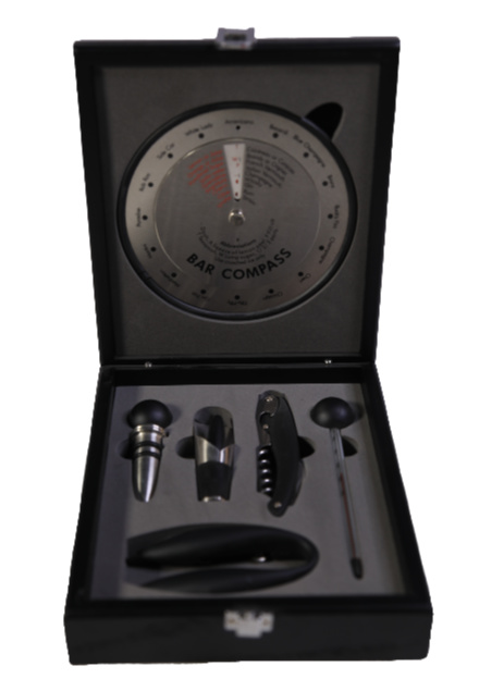 COFANETTO ENOTECA PROFESSIONAL 6 PZ. - NERO